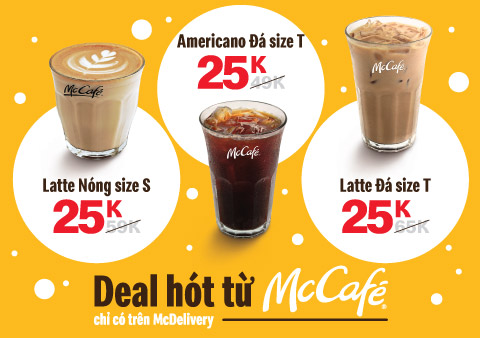McCafe deal 25k